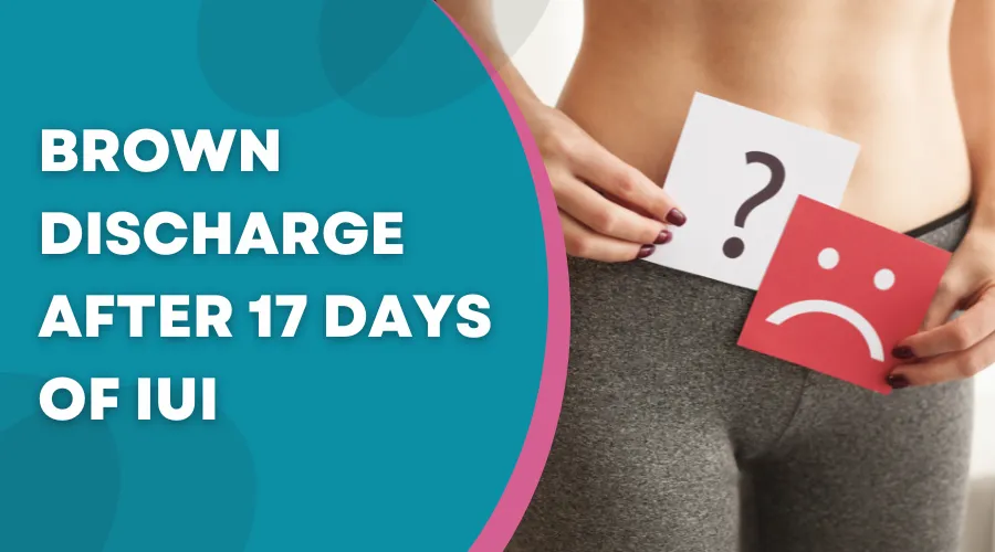 Brown Discharge After 17 Days of IUI