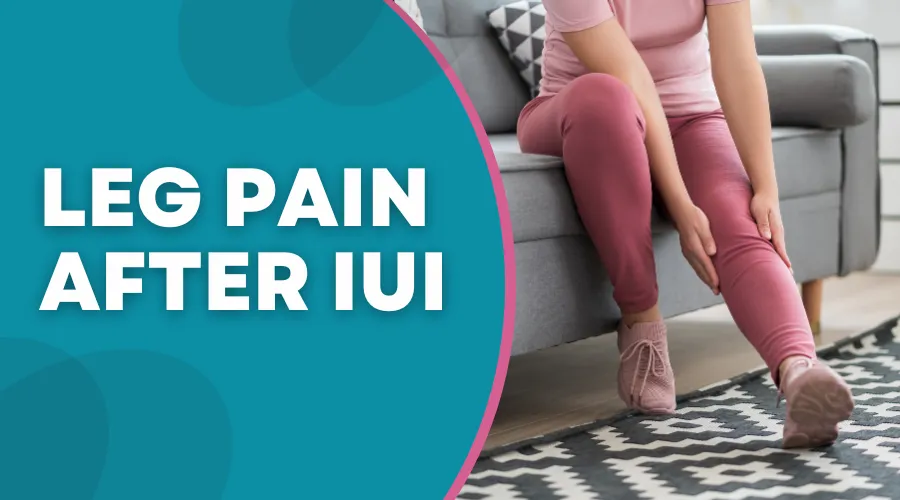 Leg pain after IUI